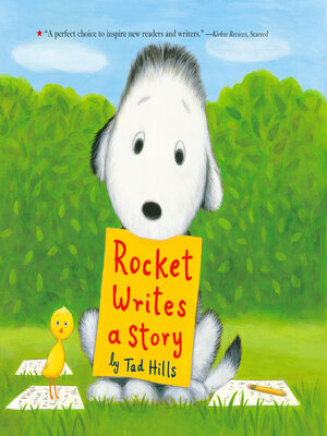 cover image of Rocket Writes a Story